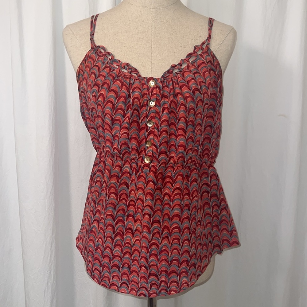 Rebecca Taylor Print Camisole SZ 8